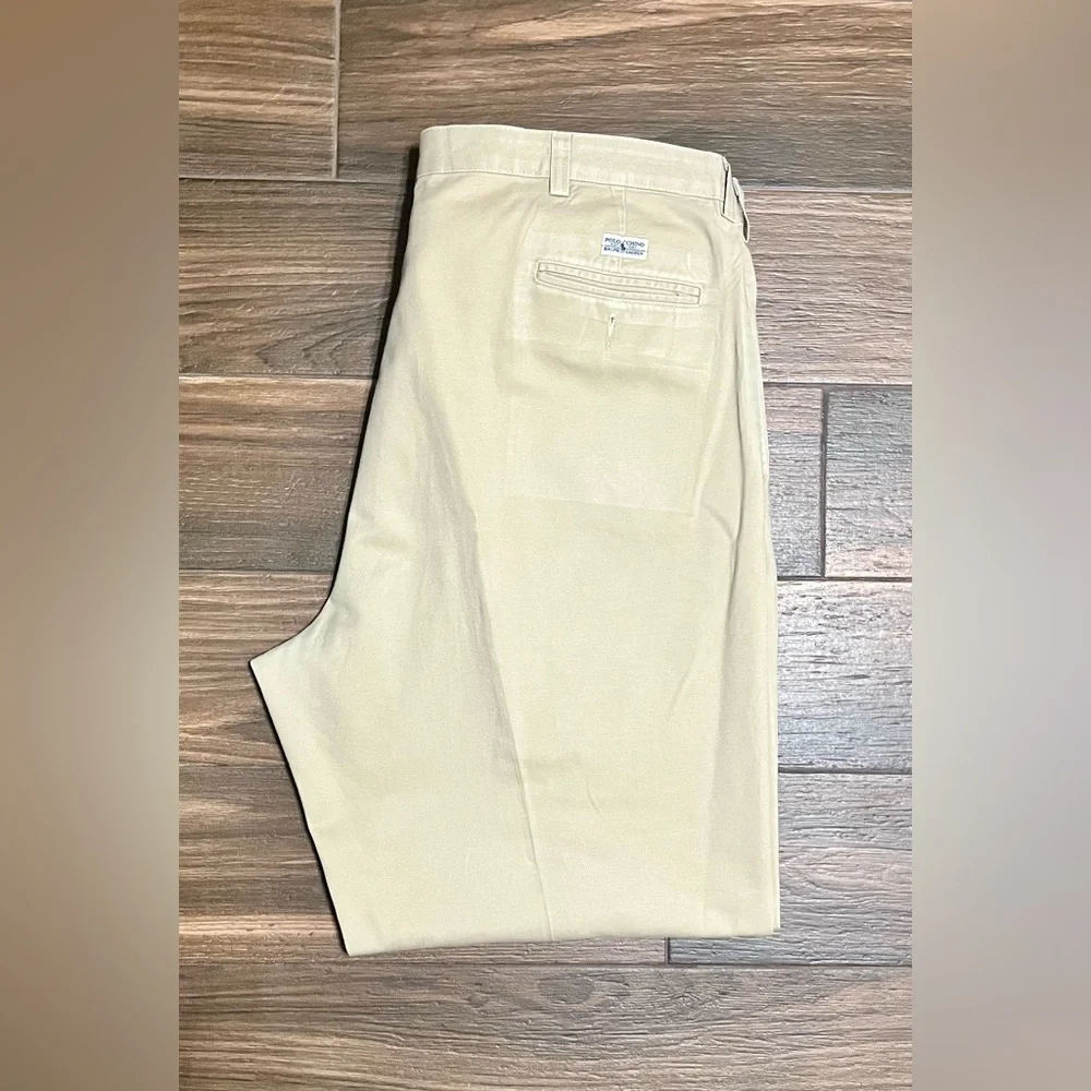 Polo‎ Ralph Lauren Beige Khaki Straight-Leg Chino Pants Size 40x32